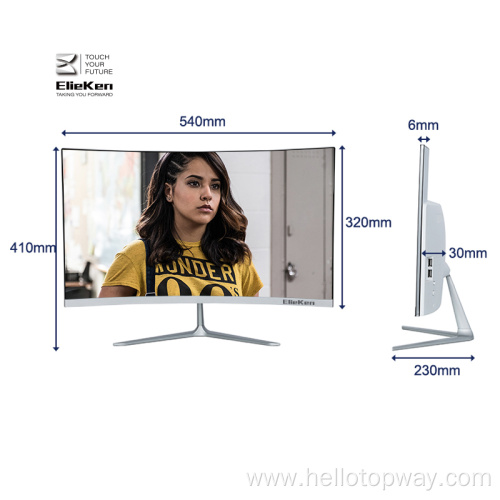 23.8 inch Curve all in one PC
